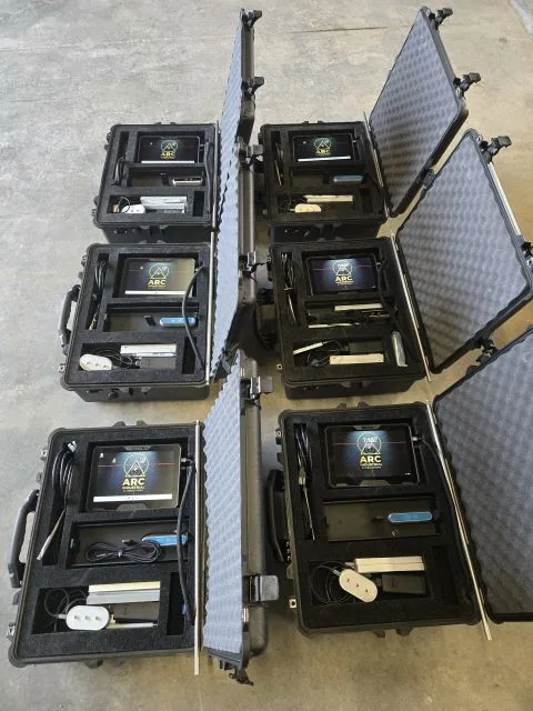 First run of six RimVision AI measuring units